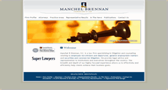 Desktop Screenshot of manchelbrennan.com